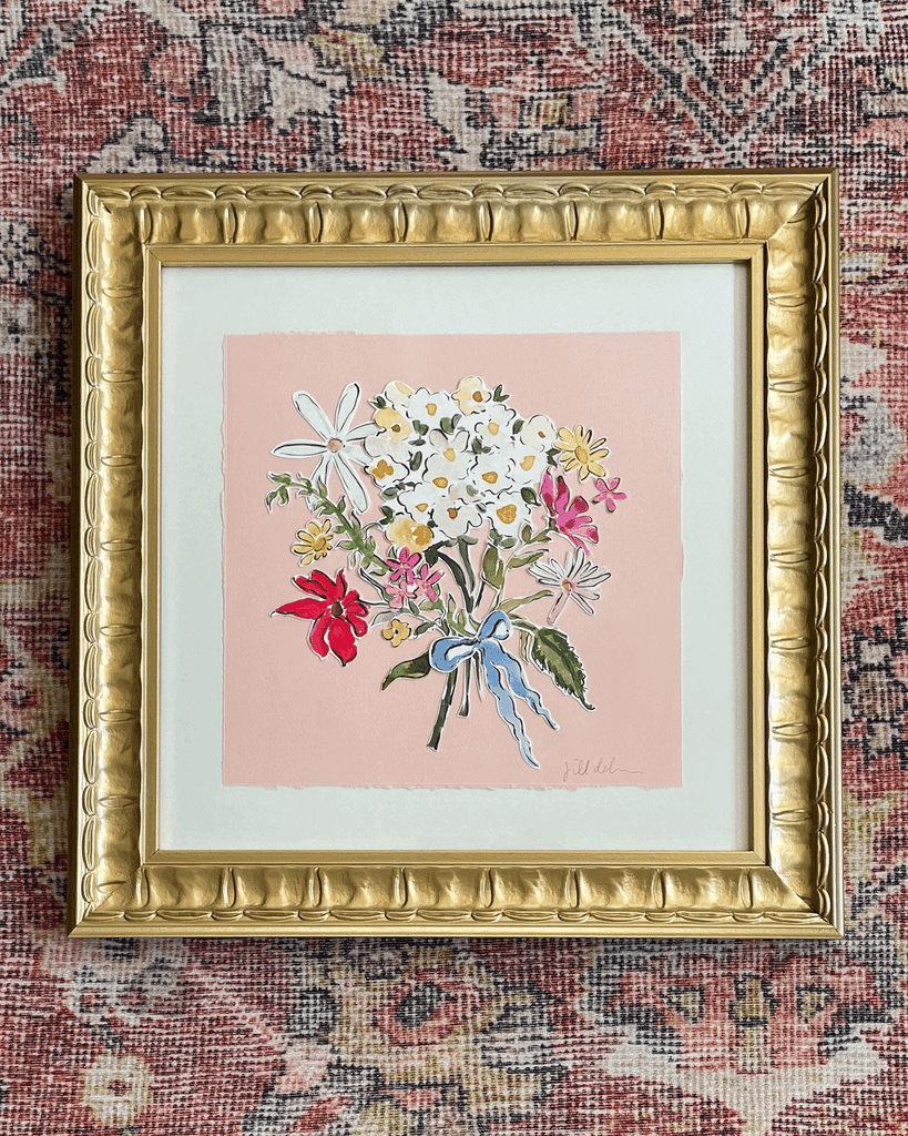 Artist Release | 'Floral Collages' by Jill Delavan