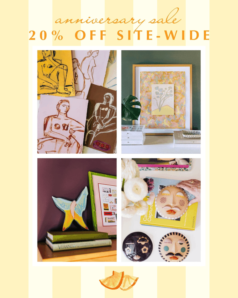 Anniversary SALE! 20% Off Site-Wide
