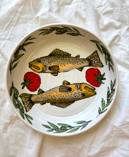 Fresh Catch Serving Bowl, Eight