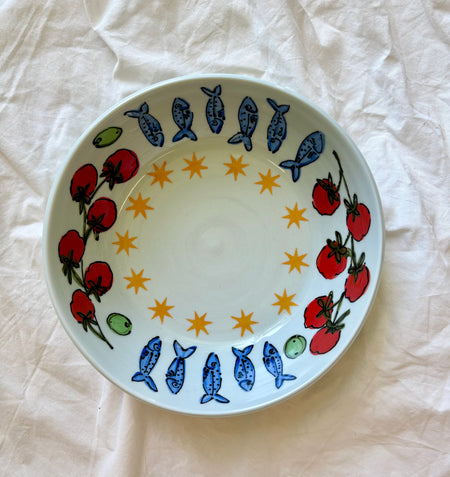 Fresh Catch Serving Bowl, Seven