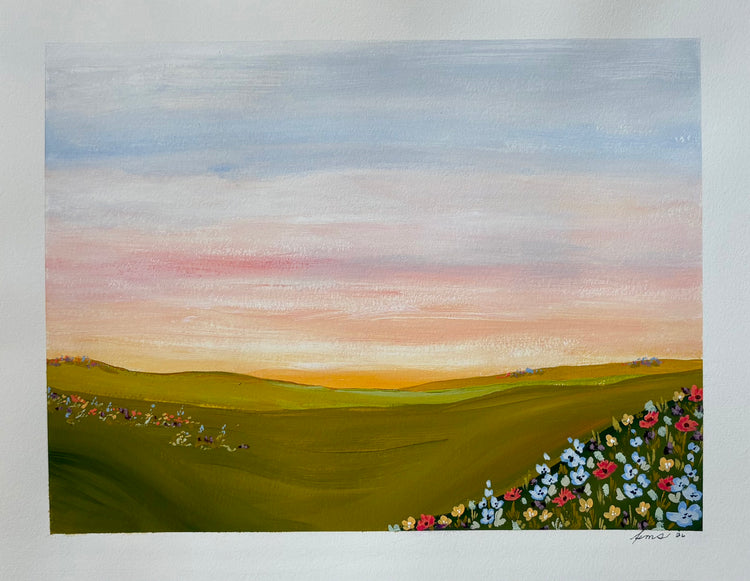 Warm Wildflower Meadow, Six