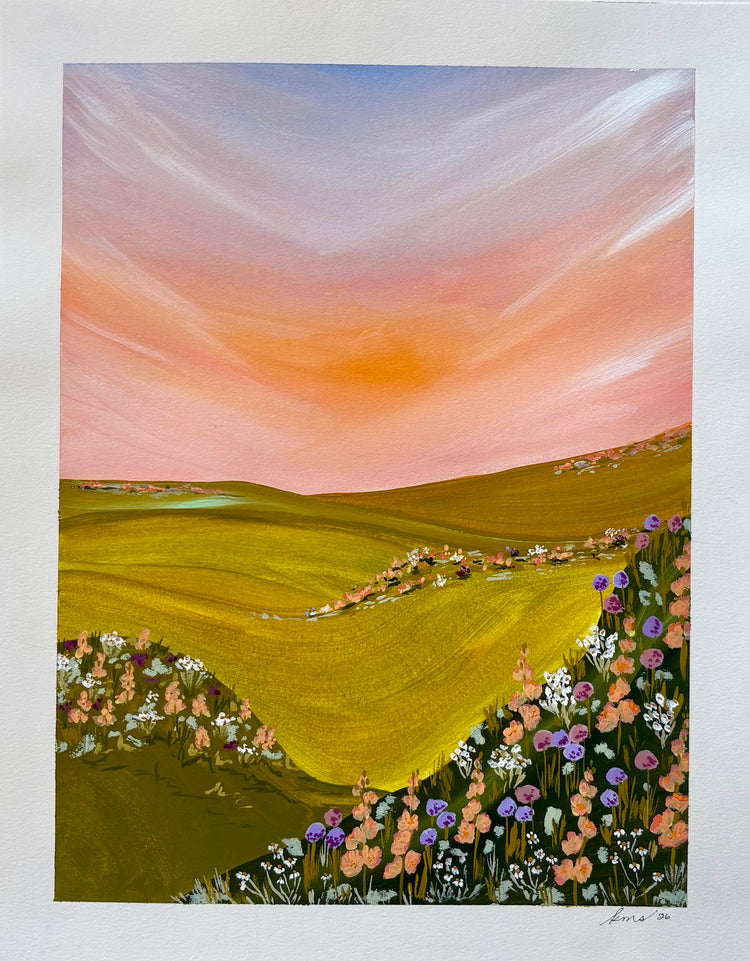 Warm Wildflower Meadow, Nine