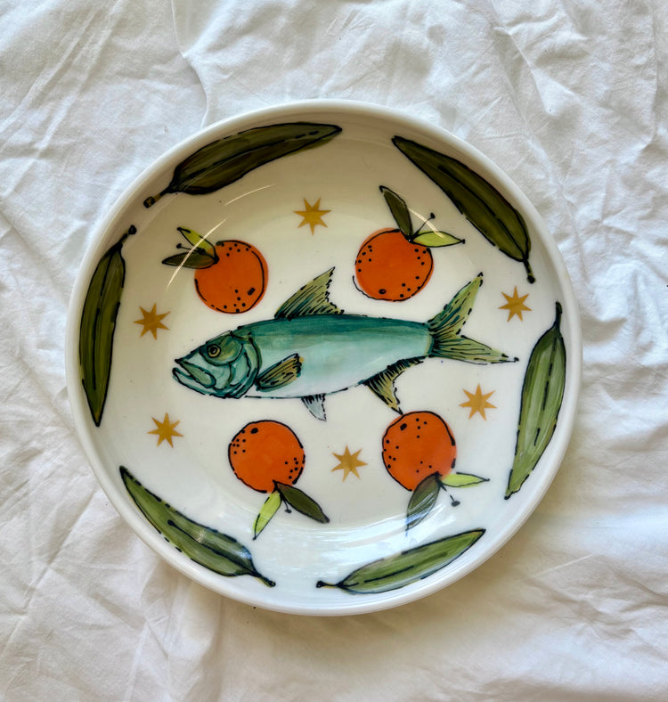 Fresh Catch Serving Bowl, Three