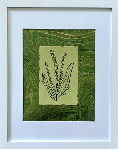 Marbled Botanicals, no. 3