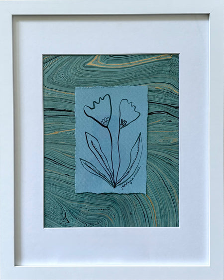 Marbled Botanicals, no. 5
