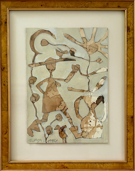 Patient Gardener in Coffee, One