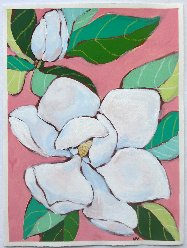 Sunlit Magnolias, Three