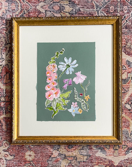 Floral Collage I